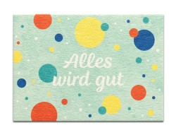 Mini-Karte „Alles wird gut“