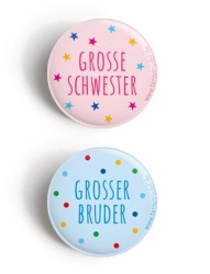 Button „Geschwister Gross“