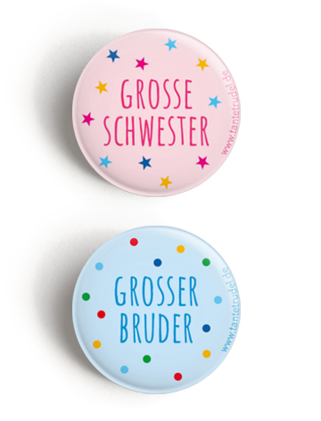 Button „Geschwister Gross“