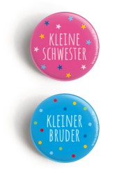 Button „Geschwister Klein“