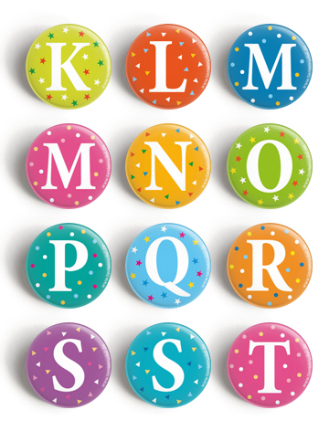 Button „Buchstaben K–T“