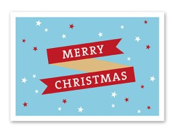 Karte „Christmas - Band“