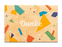 Mini-Karte „Danke“