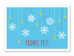 Karte „Frohes Fest“