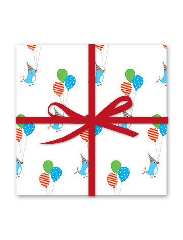 Geschenkpapier „Vögel“