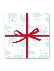 Geschenkpapier „Wolken“