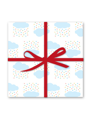 Geschenkpapier „Wolken“