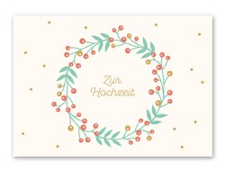 Karte „Zur Hochzeit“