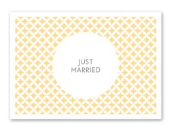 Karte „Just Married“