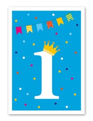 Karte „Kinder Eins“