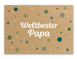 Karte „Weltbester Papa“