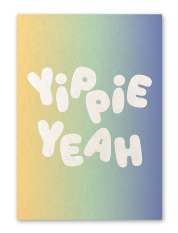 Karte „Yippie Yeah“